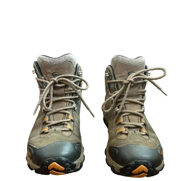 Oboz Bridger Mid Waterproof Women’s Size US 9 Hikes Backpacking Nubuck leather - Picture 5 of 16